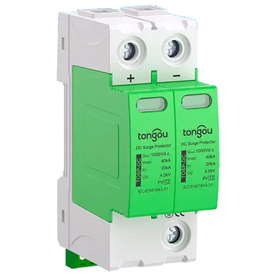 Protector Sobretensiones DC 1000V 2P Tongou TOSP 20KA-40KA