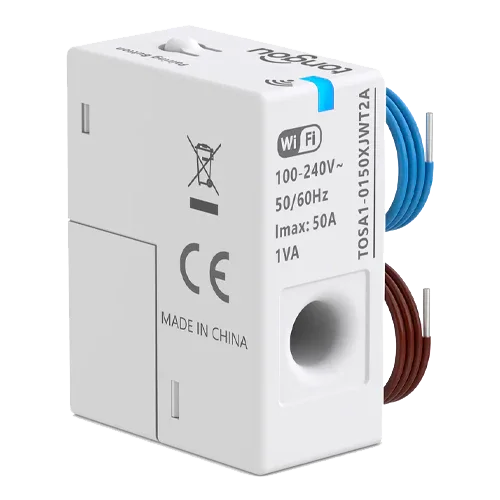 Medidor de Energía WiFi 1–50A Tongou TOSA1 con Sensor de Inducción