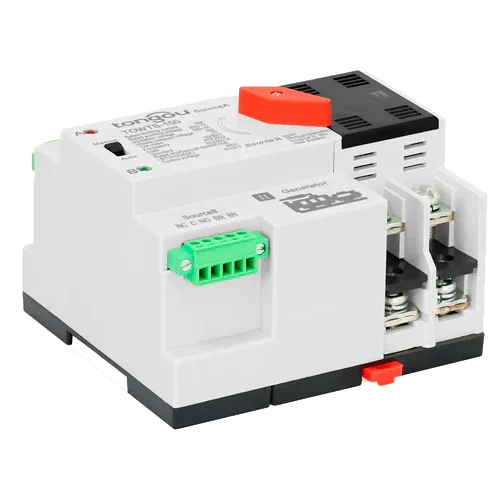 Interruptor de Transferencia 2P ATS 100A Tongou TOWTS-100
