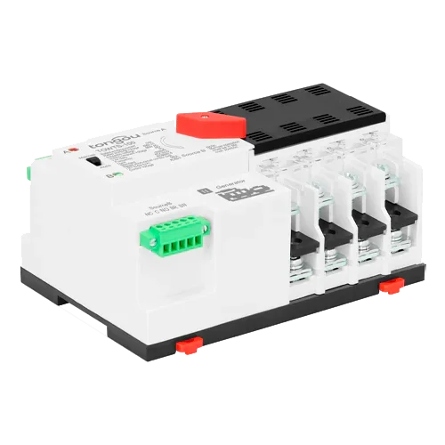 Interruptor de Transferencia 4P ATS 100A Tongou TOWTS-100