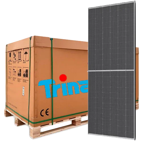 Pallet 36 Paneles Solares Bifaciales Trina 590W NEG18C.20 Vertex S+