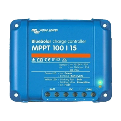 Regulador de Carga MPPT Victron BlueSolar 100/15 12/24V 15A