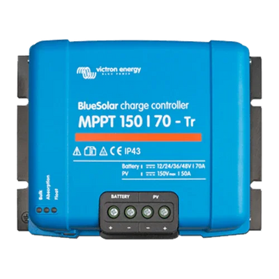 Regulador de Carga MPPT Victron BlueSolar 150/70-TR 12/24/48V 70A