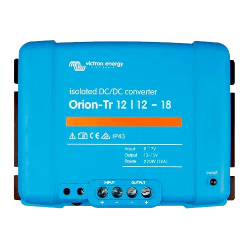 Convertidor CC-CC Victron Orion-Tr 12/12-18A 220W
