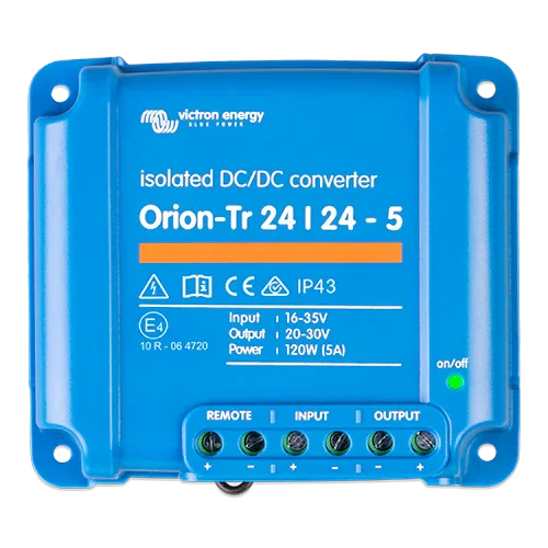 Convertidor CC-CC Victron Orion-Tr 24/24-5A 120W
