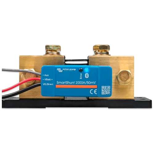 Monitor de Baterías Victron SmartShunt 2000A 50mV IP65 Bluetooth