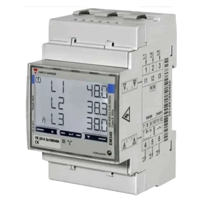 Wallbox Power Meter Trifásico 65A Carlo Gavazzi EM340