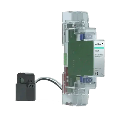 Wallbox Power Meter Monofásico 100A para Instalación VE