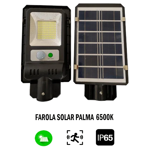 Farola Solar 10W 6000K 200 lm 2Ah JND-7481