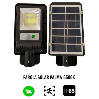 Farola Solar 10W 6000K 200 lm 2Ah JND-7481