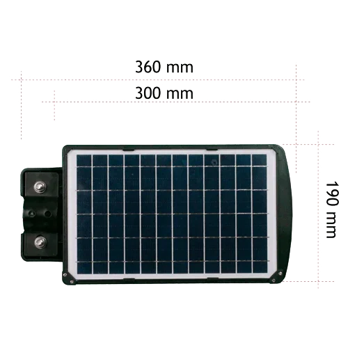 Farola Solar 30W 6000K 610 lm 5Ah JNL-74810