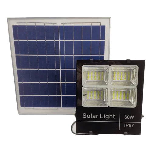 Proyector LED Solar 60W 120 LEDs 600 lm JNL-74411