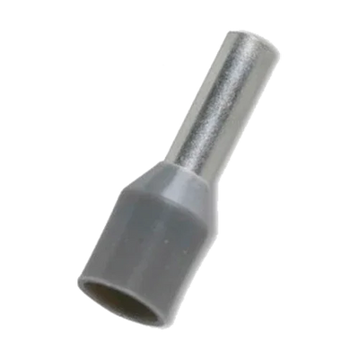 Puntera Hueca Aislada Sofamel 2,5 mm² APF-2,50/8 Gris